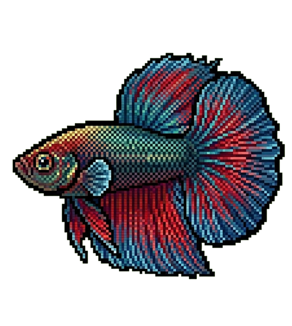 Siamese fighting fish
